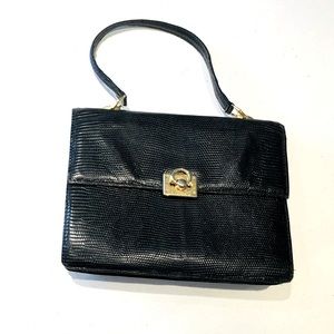 Vintage leather handbag